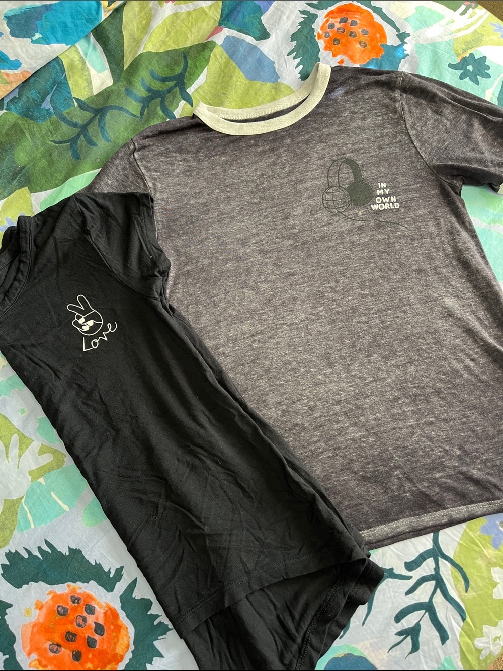 Fun pair of tees